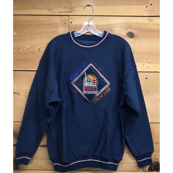 Vintage NCAA Final Four 1996 Crewneck Sweater Mens Size XL Basketball LEGENDS - Picture 1 of 10